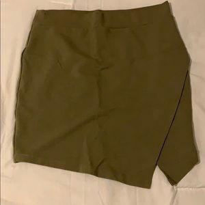 Green Forever 21 Skirt